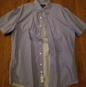 U.S. Polo Dress Shirt Men's Large
